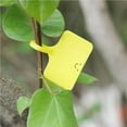 thumbnail image 4 of T Shape Garden Labels Waterproof Garden Plant Waterproof Planting Classification Classification Markers PVC Plant Sign Tags for Fruit Trees Seedlings Flowers Yellow, 4 of 8