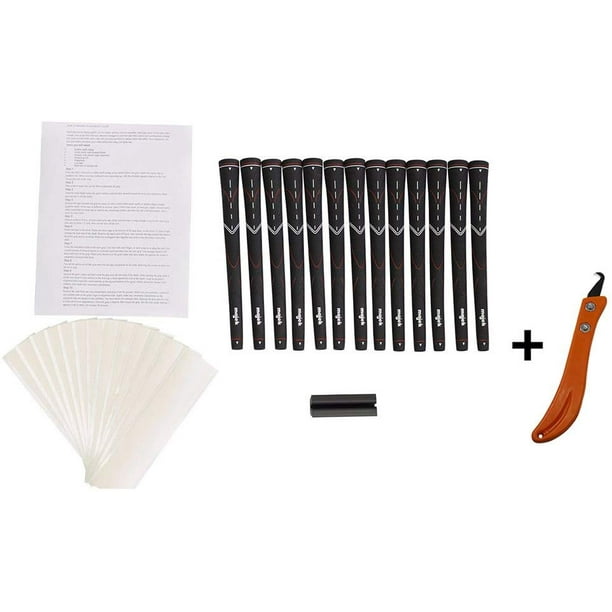 Majek All Senior Women's Golf Grips Midsize Black Tour Pro and Grip Kit