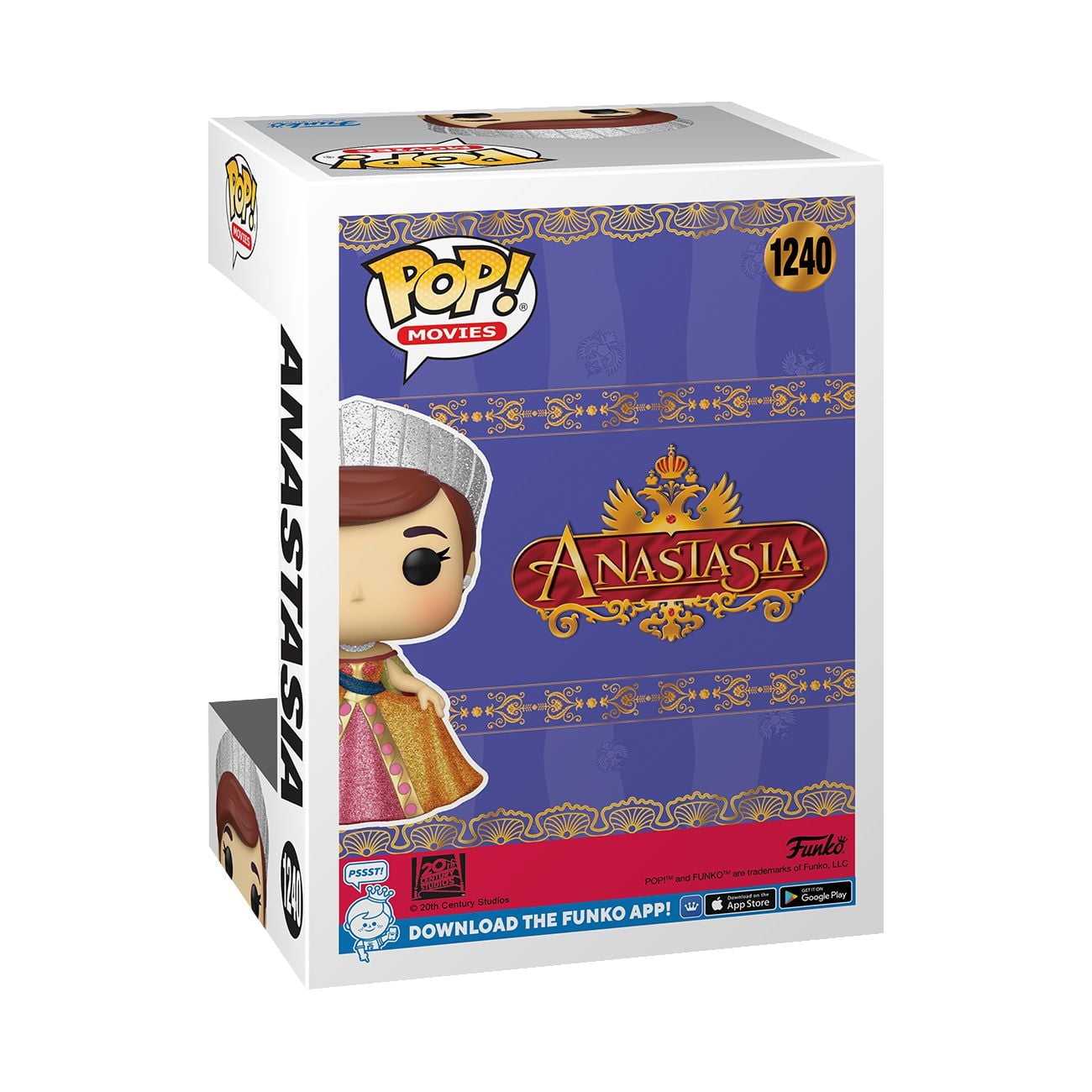 Funko Pop! Movies: Anastasia - Anastasia (Diamant) Figurine En Vinyle - Exclusive De Summer 2022 Convention