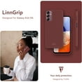 thumbnail image 7 of TUDIA Linngrip Samsung Galaxy A14 4G Case, Shockproof Slim Cover – Burgundy, 7 of 7