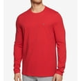 thumbnail image 3 of Men's Tommy Hilfiger 09T3118 Long Sleeve Flag Crew Neck T-Shirt (Mahogany S), 3 of 3