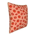 thumbnail image 2 of Haiem Tomato Print Velvet Soft Solid Decorative Square Throw Pillow Covers Set with Elegant Piping Christmas Cushion Case for Sofa Bedroom Car-18"x18", 2 of 8