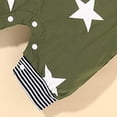 thumbnail image 6 of Kogui Baby Winter Clothes Set Newborn Baby Boy Clothes Outfits Embroidered Waffle Long Sleeve Romper Pants Hat Fall Winter 3 Piece Set 0 3 6 9 12 18 24 Months,(Green 3-6 Months), 6 of 6