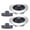 Silver 2, variant on Anti Clogging Drain Filter Sink Plug Wash Basins Sink Drains Stoppers Push Type Bounce Cores Sinks Drain Strainer