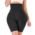 thumbnail image 1 of POP clOSETS Mujeres Shapewear Levantador de glúteos Body Shaper Bragas Cintura alta Cadera Acolchado Realzador Botín Levantador Control de barriga Panty Negro, 1 of 5