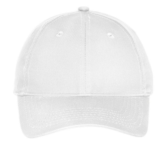 Port & Co Teen Unisex Regular Plain Cap White One Size Fits All