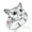 #9, variant on Fashion 925 Silver Party Ring Women Animal Jewelry Cute Cat Ring Gift Adjustable-Adjustable-#6