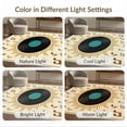 thumbnail image 7 of ODIKA 8'x10' Washable Area Rug Vinyl Record Vintage Turntable Motif Soundwave Music Retro Note for Living Room, Under Sectional, Family , Durable, Non-Slip, 7 of 7