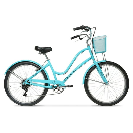 Hyper Bicycle 26 Woman s Commute Neon Teal