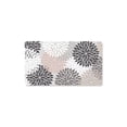 thumbnail image 2 of Ke1Clo Absorbent Non-Slip Bathroom Rug, 40x60cm Plastic Floral Floor Mat for Shower Room, Quick-Drying Bath Mat with Dirt-Trapping Design for Entrance Kitchen, Gray, 2 of 7