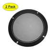 thumbnail image 1 of Unique Bargains Speaker Grill Cover 6.5 Inch 184mm Mesh Decorative Circle Subwoofer Protector Black 2pcs, 1 of 6