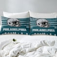 thumbnail image 3 of Manfei American Rugby City Duvet Cover Twin,Football Game Lovers Bedding Sets Twin Size,Green Gray Bed Set For Boys Teens,Microfiber Bedroom Decor Reversible（No Comforter）,2-Piece, 3 of 6