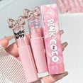 thumbnail image 3 of Anime Sanrio Hello Kitty Bowknot espejo acuoso labio esmalte lápiz labial líquido hidratante brillo de labios maquillaje Y2K chica accesorio de maquillaje, 3 of 4