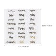 thumbnail image 3 of 18 Sheets DIY Bottle Stickers Essential Bottle Labels Cosmetic Bottle Tags, 3 of 7
