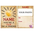 thumbnail image 1 of Customized Valentines Day Gifts for Kids Holiday Greeting Cards Name Photo Texts A3J2, 1 of 8