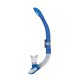 thumbnail image 1 of Mares Ergo Splash Snorkel para Buceo Snorkel Apnea con Parte Superior Semiseca Sistema Antisalpicaduras Boquilla de Silicona Azul Real, 1 of 1