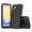 Black, variant on Hotpom for Samsung A25 5G Case Heavy Duty Shockproof Dust/ Drop Proof Full Body Protection Rugged Durable Women Men universal Phone Cover, Black/ Orange