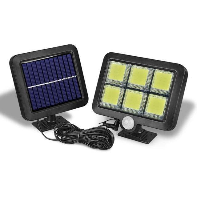 Matsuzay Luz solar LED a prueba de agua Sensor inteligente para exteriores Lámpara de pared ultrabrillante Pasillo Patio Iluminación de seguridad Iluminación y accesorios No.04 Matsuzay HA009502-04B