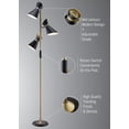 thumbnail image 2 of LS-83138-Lite Source-Jared - 3 Light Floor Lamp-70 Inches Tall and 22 Inches Wide, 2 of 5