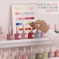 thumbnail image 3 of Set de esmaltes de uñas en gel Double Rhythm, 28 unidades, 15 ml, del mismo color, 3 of 9