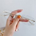 New Stylish Metal Frame Optical Spectacle Eyeglasses Ladies Near Sight