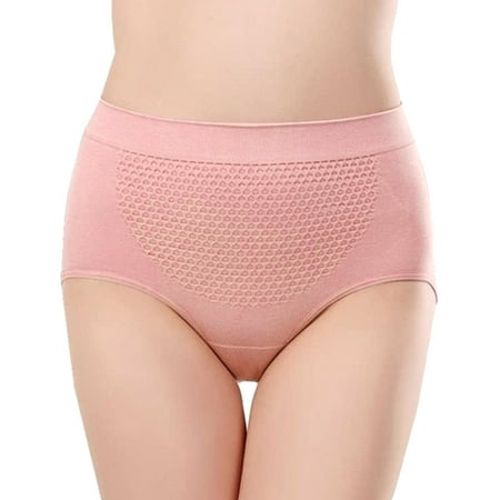 BYHONG Custom High Waist Striped Tangas No Show Bikini Custom Thongs Women Underwear Panties Thong Panties for Women Pink One Size
