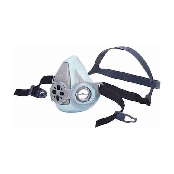 Msa Safety Half Mask Respirator,Blue,P100,M 10218528