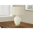 thumbnail image 5 of Lighting, 26"H, Table Lamp, Ivory / Cream Shade, Cream Ceramic, Transitional, 5 of 8