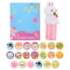 thumbnail image 5 of Set de Sellos de Pegatinas con Diseño de Conejito, Resistentes al Agua, Ideales para Manualidades y Entretenimiento Infantil, 5 of 7