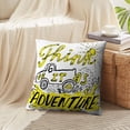 thumbnail image 4 of LALILO Throw Pillow Covers Think Adventure Quote Unique Road Cushion Cover 18" x 18", 2 Pack, 4 of 6