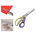 thumbnail image 4 of Herramienta de costura de tela BLESIY Triángulo Bordes dentados Mano Confección Violeta Corte de tela de costura, 4 of 8