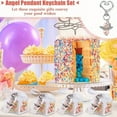 thumbnail image 7 of 72Pcs Baptism Favors, Baby Shower Party Favors, Pink Pearl Angel Pendant Love Keychain Set with Favor Boxes and Thank You Cards, for Bridal Shower, Birthday Party, Wedding Favors for Guests, 7 of 7