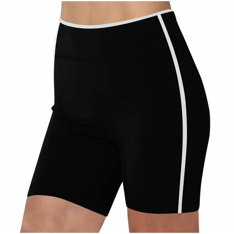 QATAINLAV Womens High Waisted Biker Shorts Stretch Butt Lifting