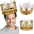 thumbnail image 5 of Viflosae Clearance Gold Party Kids Children PVC Birthday Hat Inflatable Hat Savings, 5 of 5