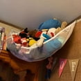 thumbnail image 2 of Stuffed toy Storage Hanging Children's Room Display Corner Animal Toys Storage Triangle Net Bed Drawer Organizer, 2 of 8