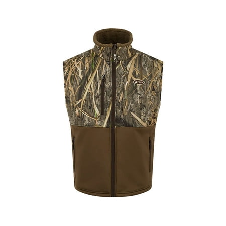 Drake Men s MST Hole Shot Eqwader Vest Mossy Oak Habitat XL