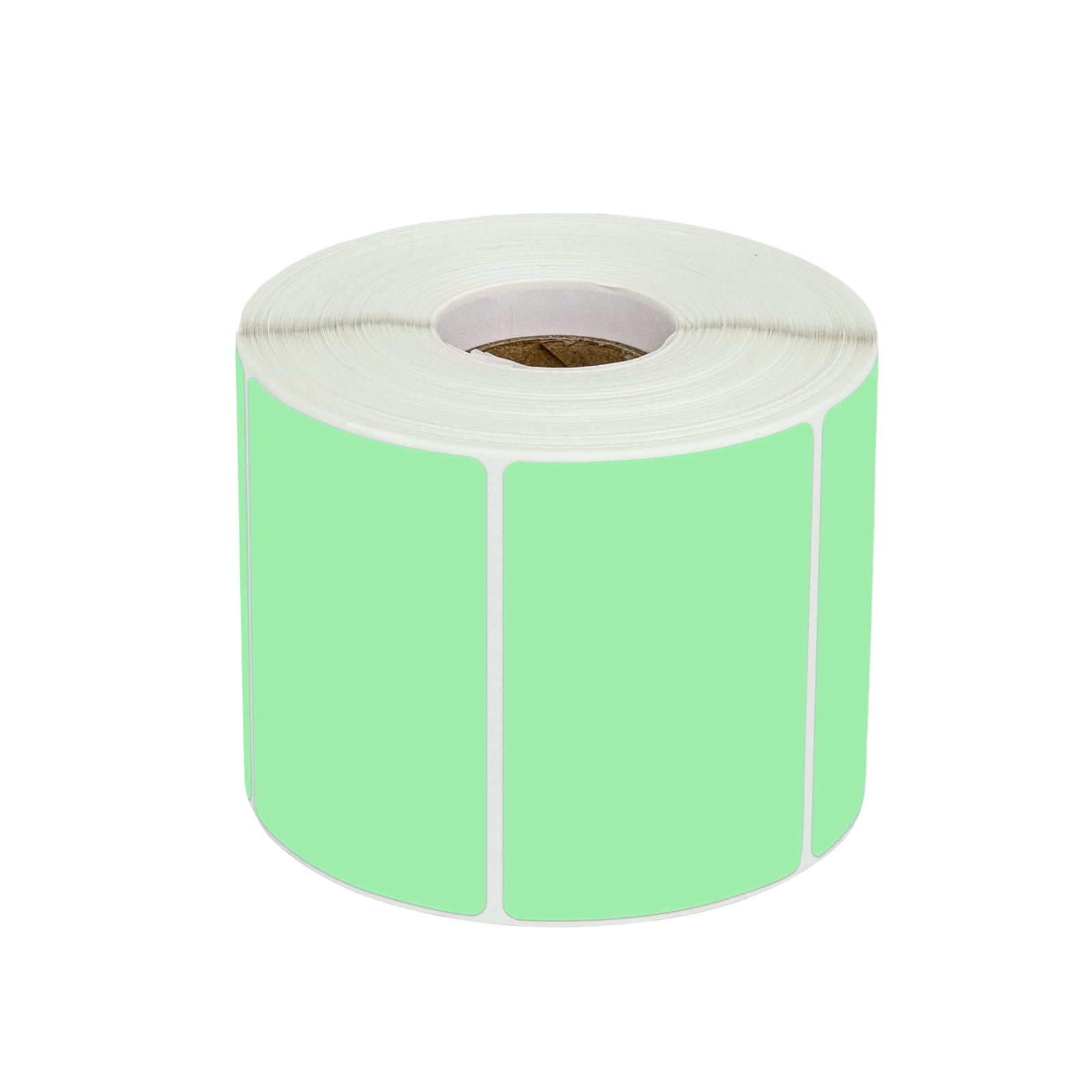 Muka 800 PCS 1.5" x 2.25" Green Thermal Labels Color Thermal Label for Barcodes, Address, Consignment, Compatible with Thermal Label Printer