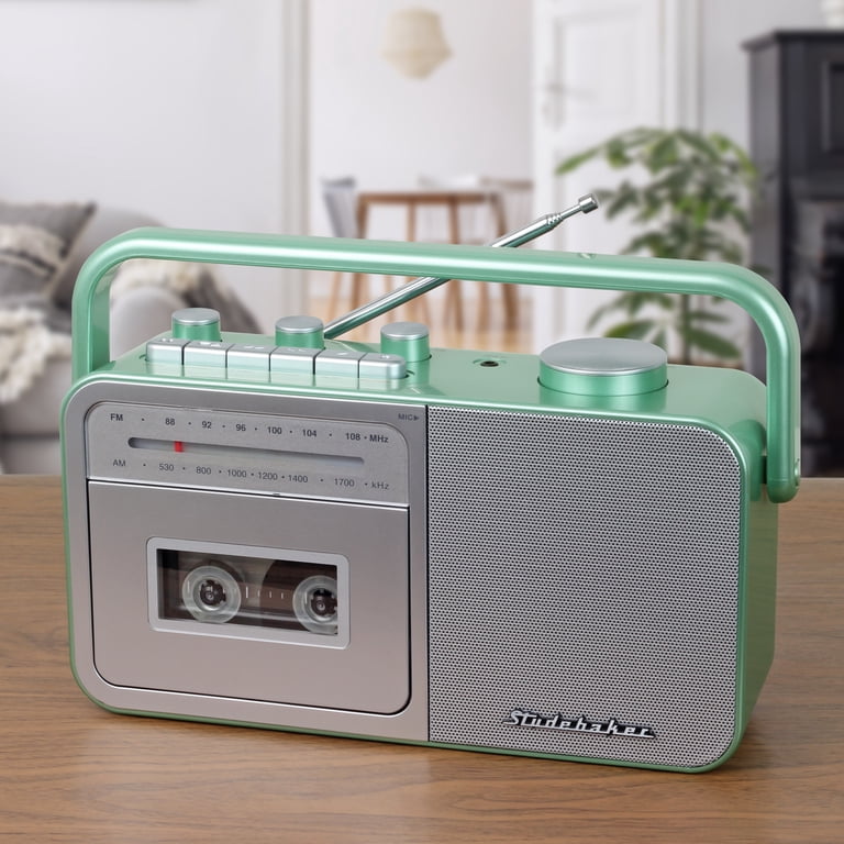 Baladeur Cassette Schneider TR 6614 – Blanc, Vintage, Pour Pièces (ne Fonctionne Pas)