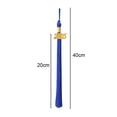 thumbnail image 6 of SmartBy Graduation Hat Tassel with 2025 Date Charm Solid Color 40cm Length Cap Hornor Tassel for Master Bachelor School Graduation Season, 6 of 7
