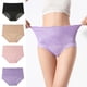 thumbnail image 2 of De gran tamaño m-6xl de las mujeres bragas transpirable encaje bordes calzoncillos de cintura alta sin costuras suelto ajuste cinturapangjing, 2 of 4