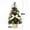 Green, variant on Tabletop Artificial Christmas Tree,Mini Christmas Trees Colorful LED Fiber Optic Nightlights Decoration Light Lamp,40cm/15.75'',Gold