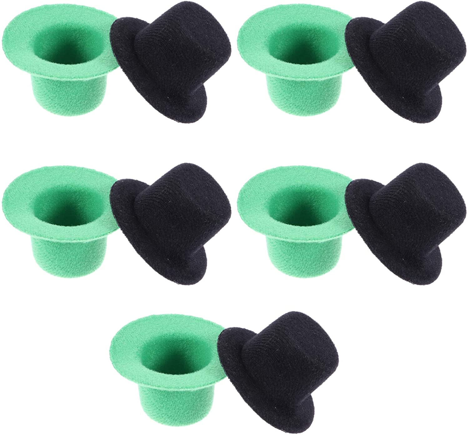 Hat Felt Green Mini Hats Accessory 