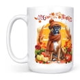 thumbnail image 2 of Happy Thanksgiving Boxer Give Thanks Fall Beanie Scarf Welcome Mug Boxers Dog Lover Gifts Idea Coffee Tea Cup - 00020, 2 of 4