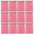 thumbnail image 1 of 50pcs Practical Bubble Storage Bag Shockproof Express Delivery Packaging Bag Bubble Pouch for Home Shop Office (Pink, 15x11cm), 1 of 9