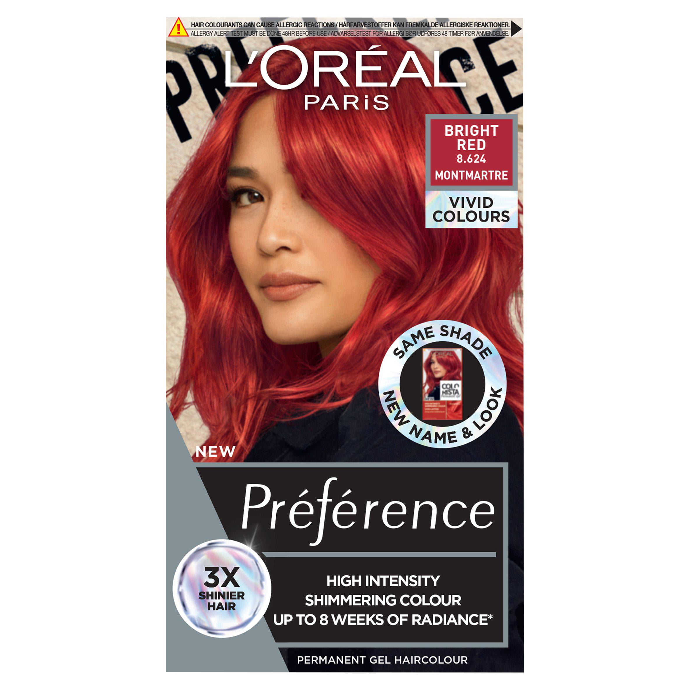 L'Oreal Paris Preference (Colorista) Bright Permanent Gel Dye - Version North American Variety - Imported from United Kingdom by Sentogo - SOLD AS A 2 PACK - Walmart.com