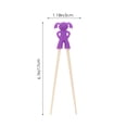 thumbnail image 4 of Shisuyan Beginners Chopsticks Training Chopsticks Round 6 Pairs 8.7x1.2x0.4in, 4 of 8