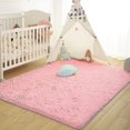 thumbnail image 4 of Knfe Soft Fluffy Area Rugs Compatible With Bedroom Kids Room Plush Shaggy Nursery Rug Furry Throw Carpets Compatible With Boys Gi, 4 of 5
