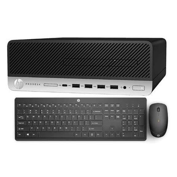 Restored HP ProDesk 600 G5 SFF (16GB, 256GB SSD, i7-9700 3GHz) Win11P, Black