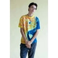 thumbnail image 4 of Ragstock Blue & Gold Yin Yang Tie Dye T-Shirt, 4 of 4