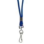 C-Line Standard Lanyard, Swivel Hook, Blue, 36 Inches Long, 24 per Pack (89315-24)
